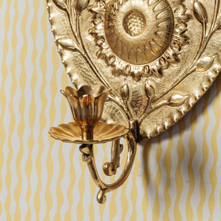 Buttercup Brass Wall Sconce (Single)